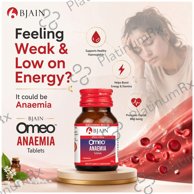 Bjain Omeo Anaemia Tablet 450 gm