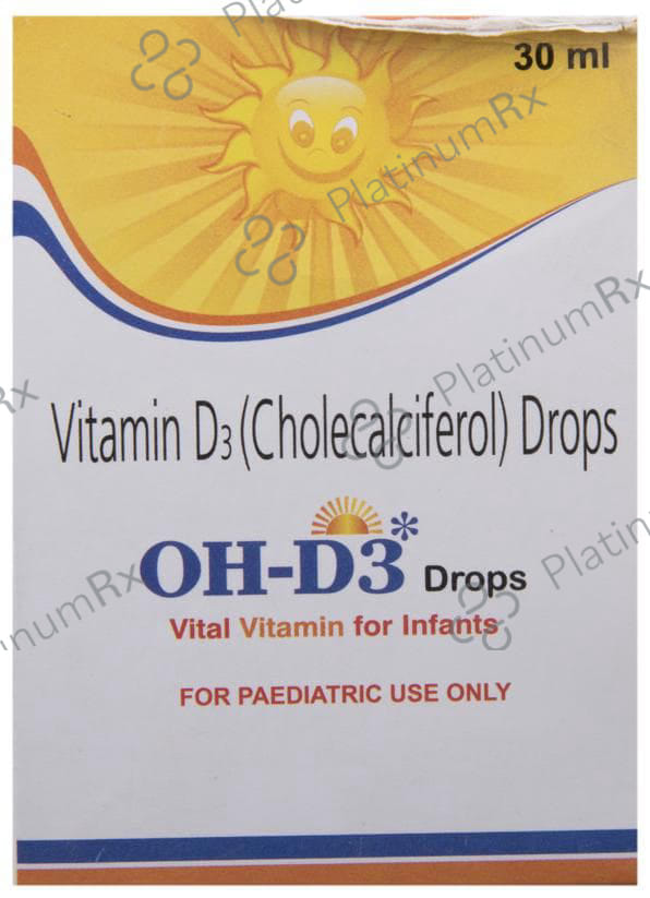 OH D3 Paediatric Drops 30ml