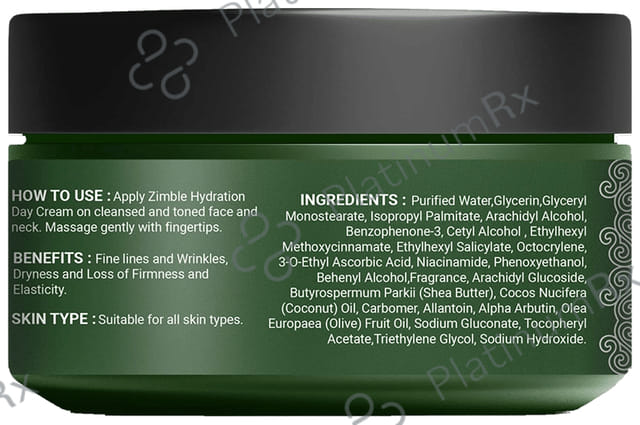 Zimble Hydaration SPF 15 Day Cream 40gm
