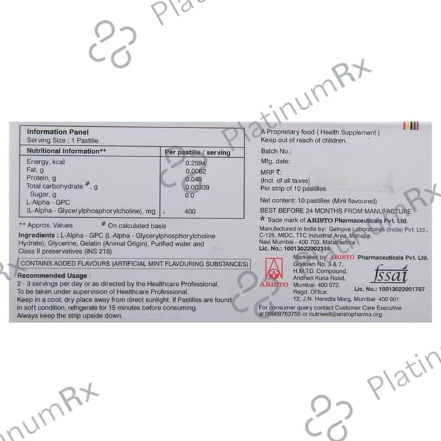 Megacholin Pastilles