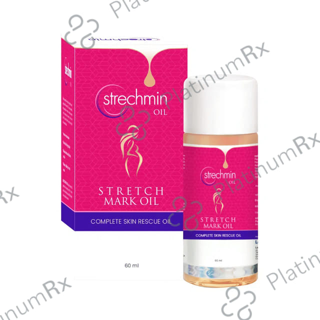 Strechmin Stretch Marks Oil, Improve The Appearance of Stretch Marks & Scars