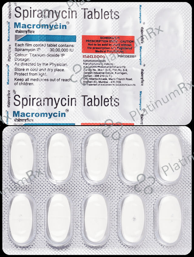 Macromycin 3M Tablet 10s