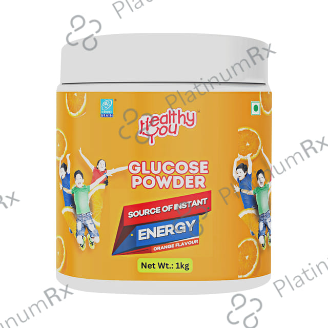 Healthy You Glucose Instant Drink with Vitamin C Orange Powder 1 kg