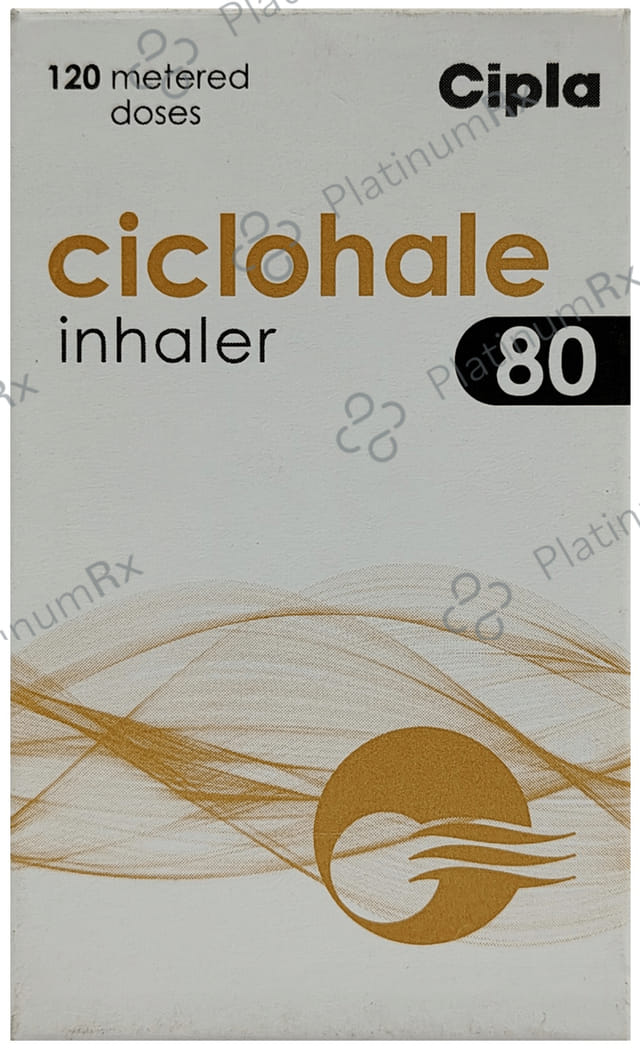 Ciclohale 80mcg Inhaler 120MDI