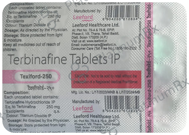 Texiford 250mg Tablet