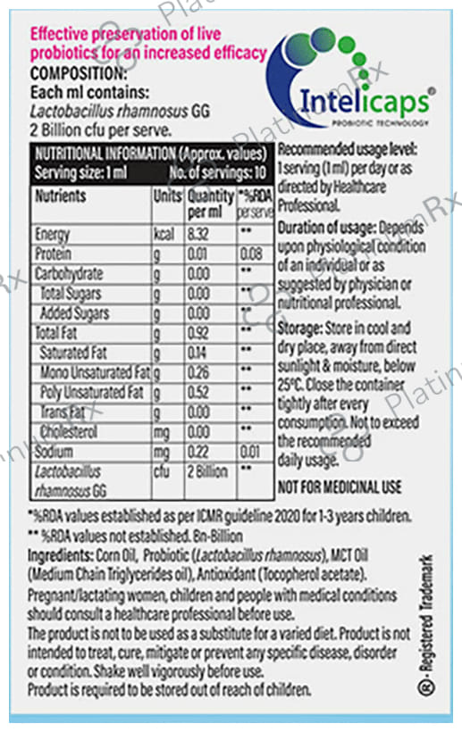 Intebact Oral Drops 2 Bn