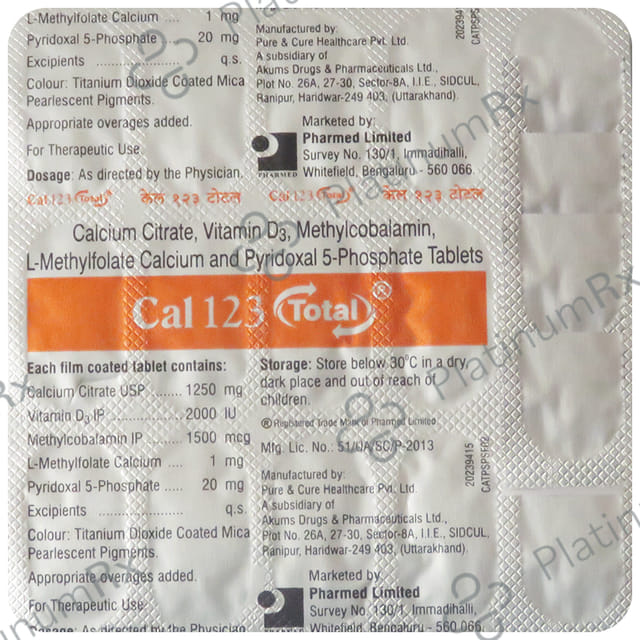 Cal 123 Total Tablet 15s