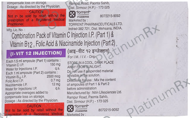 I Vit 12 Injection 1X1.5ml