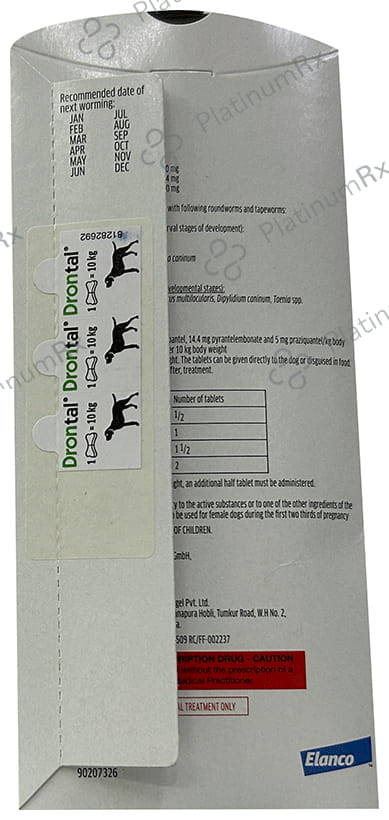 Drontal Plus Tasty Pet Tablet