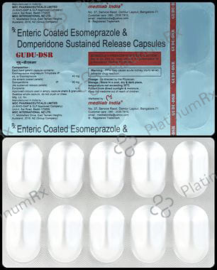 Gudu DSR 30/40mg Capsule SR 10s