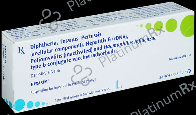 Hexaxim Vaccine Injection 1s