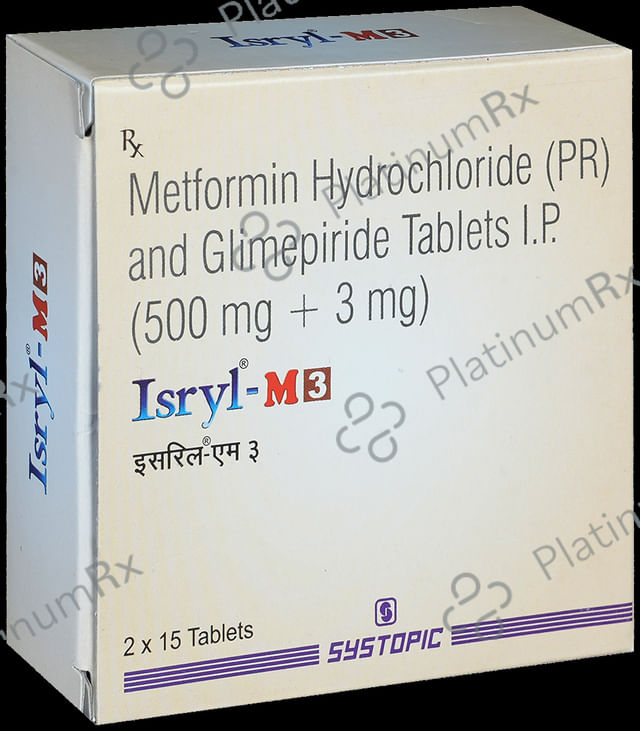 Isryl M 3/500mg Tablet PR 15s