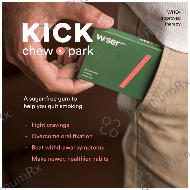 Wiser Men Kick Quit 4mg Smoking Kit 1s