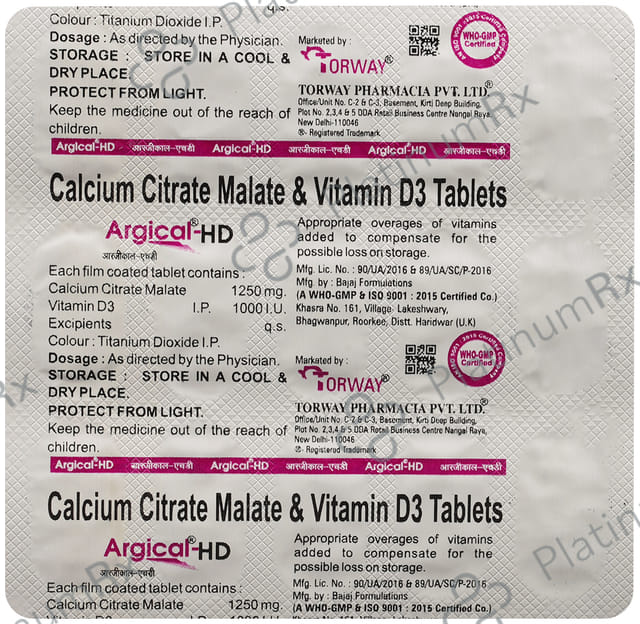 Argical HD Tablet 15s