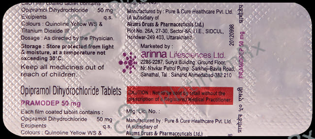 Pramodep 50mg Tablet