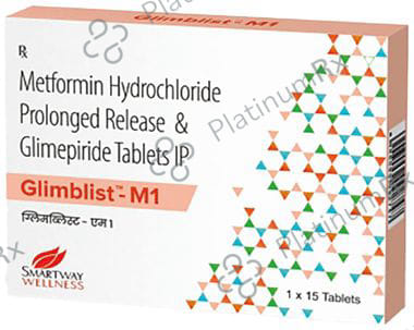 Glimblist M 1/500mg Tablet PR 15s