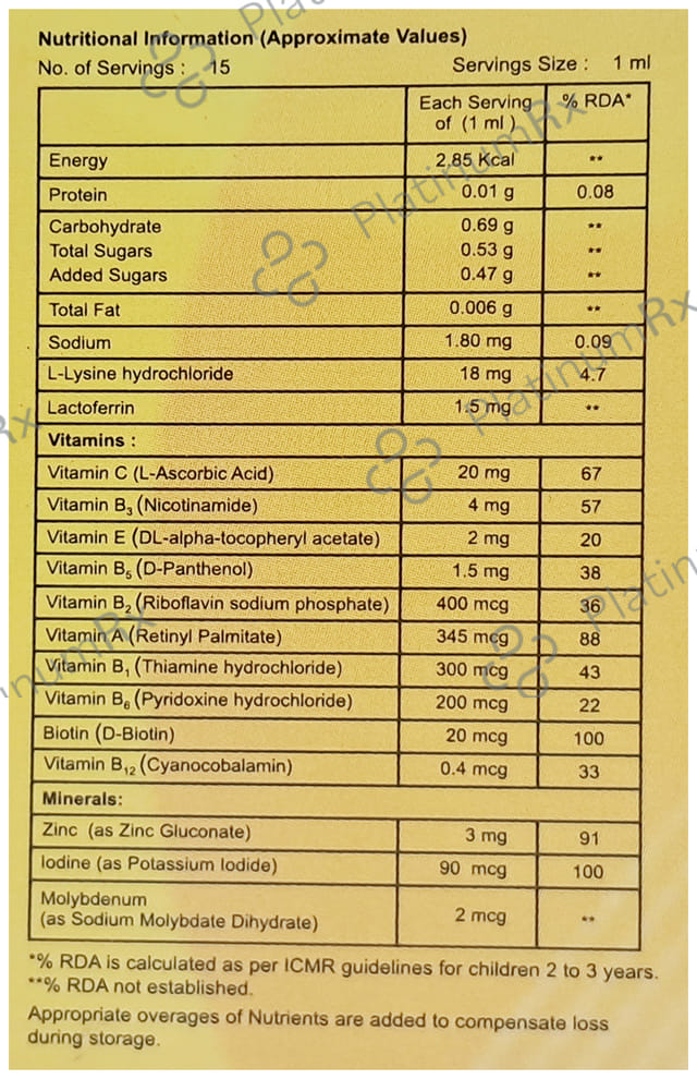 A to Z NS Mango Oral Drop 15ml