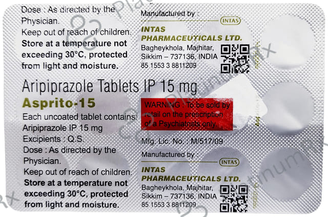Asprito 15mg Tablet 15s