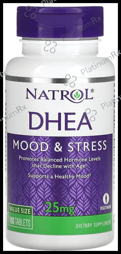 Natrol DHEA Mood & Stress 25mg Tablet 180 tablets