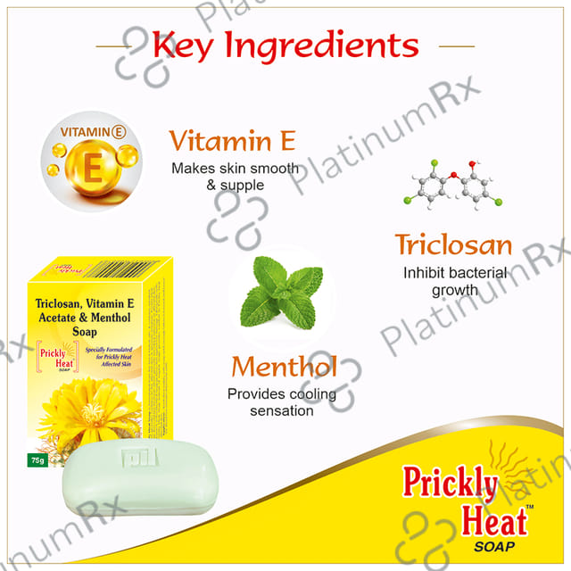 Prickly Heat Soap - Medicated Soap For Rashes & Itchiness