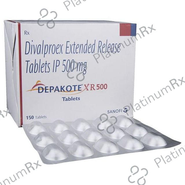 Depakote XR 500mg Tablet 15s