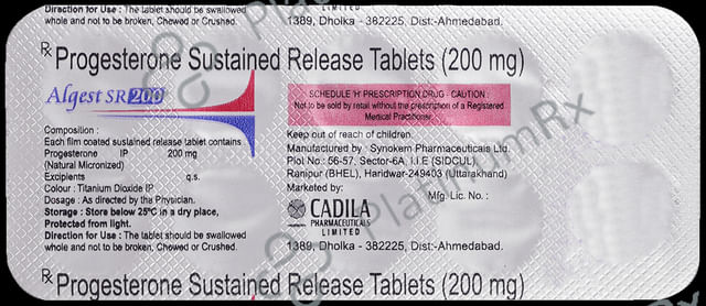 Algest SR 200mg Tablet 10s