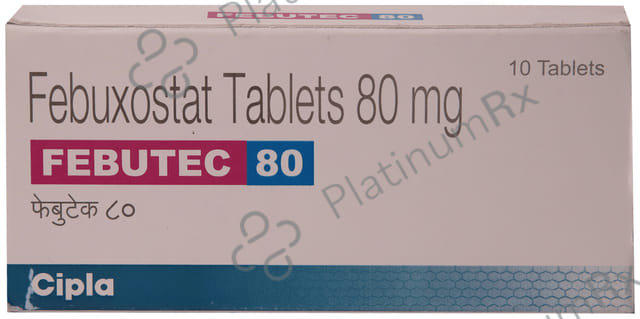 Febutec 80mg Tablet 10s