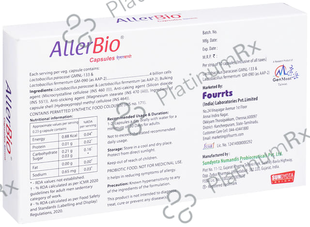 Allerbio 4B Capsule 10s