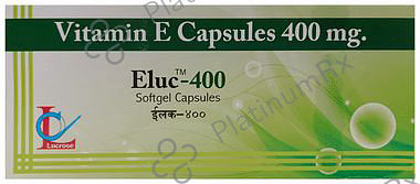 Eluc 400 Softgel Capsule