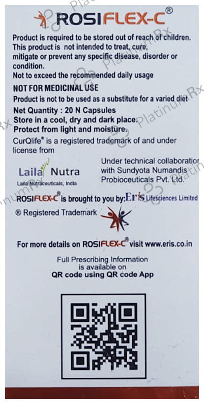 Newly Improved Rosiflex-C Capsule