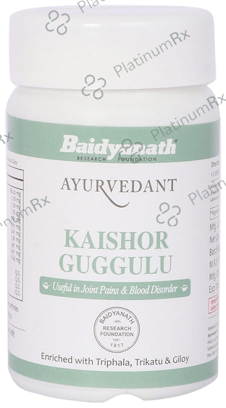 Baidyanath Ayurvedant Kaishor Guggulu
