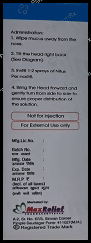Nitus Nasal Spray