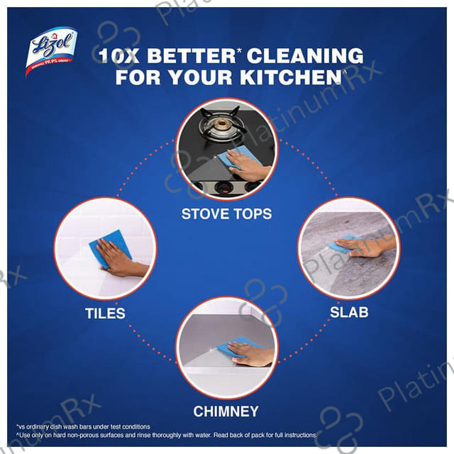 Lizol Kitchen Power Cleaner Orange Burst 450 ml