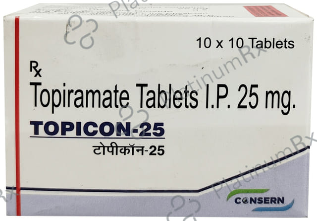 Topicon 25mg Tablet