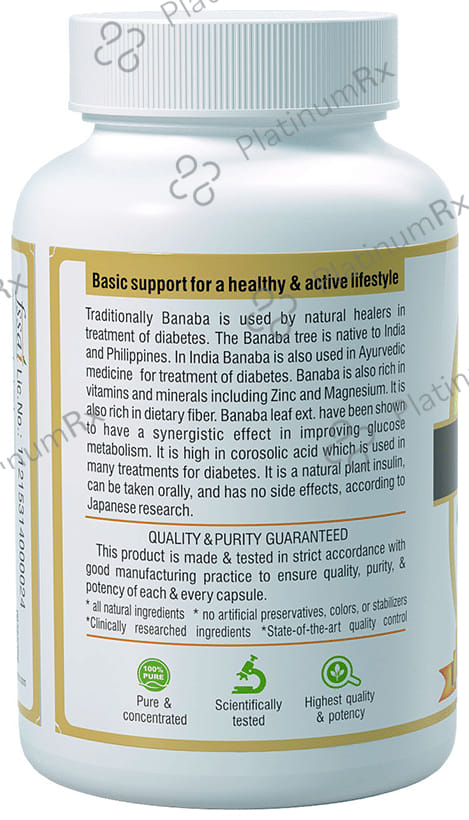 Good Health Banaba Veg Capsule