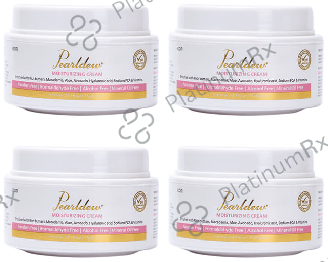Pearldew Moisturizing Cream (50gm Each) 4 jar