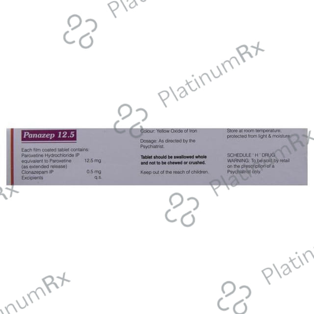 Panazep 12.5 Tablet ER