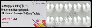 Welten M 500mg/20mg Tablet