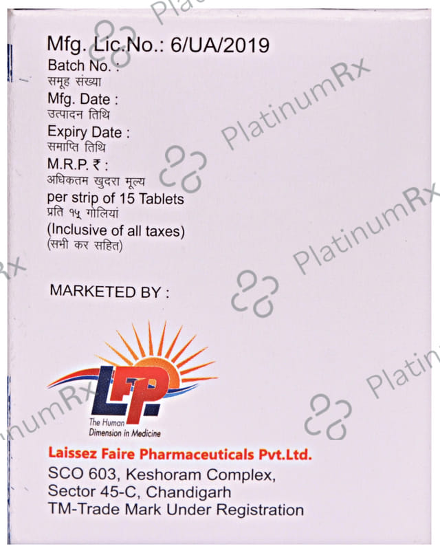 Lyricort NT 10/75mg Tablet SR 15s