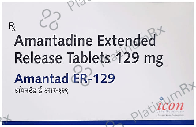 Amantad ER 129mg Tablet 10s
