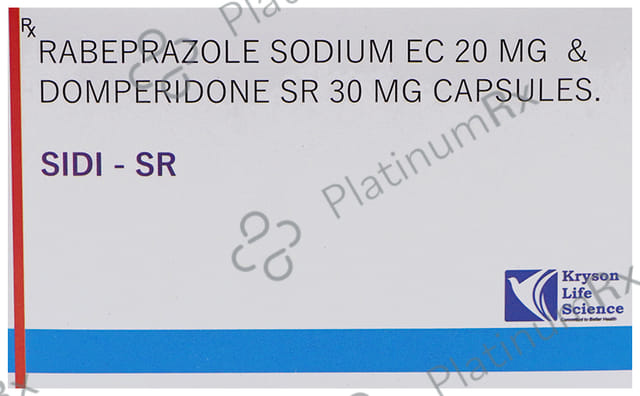 Sidi 30/20mg SR Capsule 10s