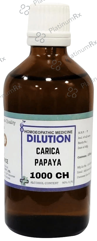 LDD Bioscience Carica Papaya Dilution 1000 CH 100ml