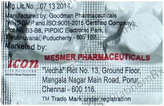Flexalone D 50/400mg Tablet 10s
