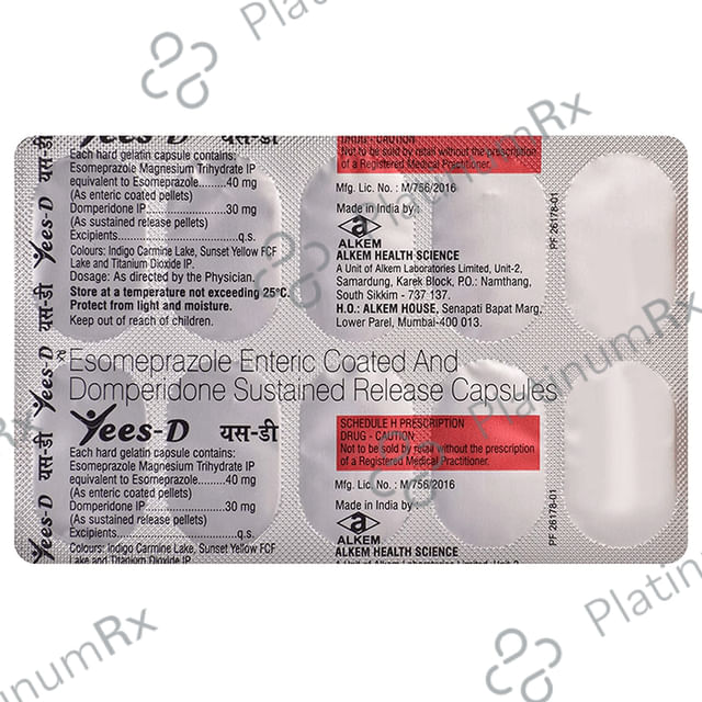 Yees D Capsule SR 10 capsules