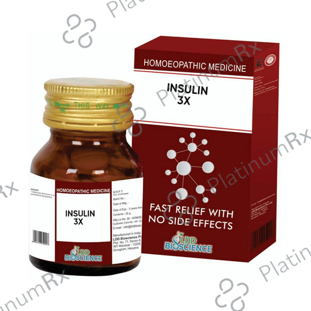 LDD Bioscience Insulin 3X 25 gm