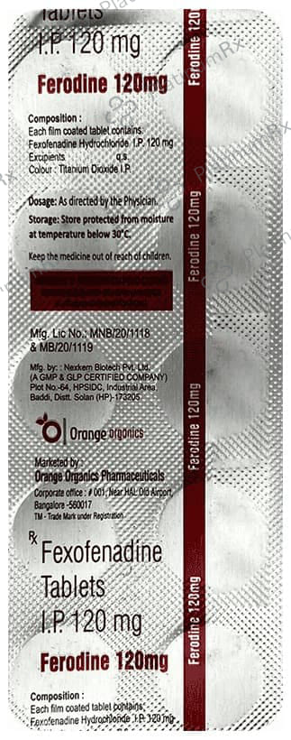 Ferodine 120 Tablet