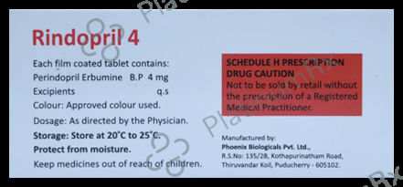 Rindopril 4mg Tablet 10s