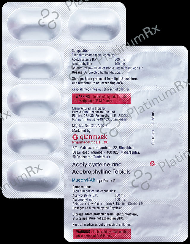 Mucaryl AB 100/600mg Tablet 10s