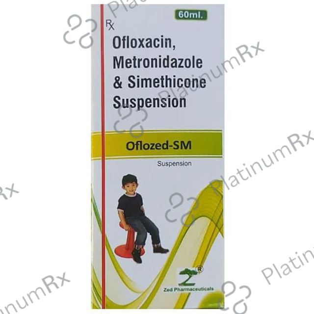 Oflozed-SM Oral Suspension