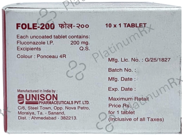 Fole 200mg Tablet 1s